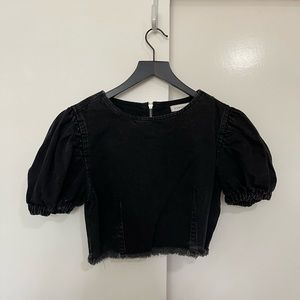 Zara Cropped Shirt